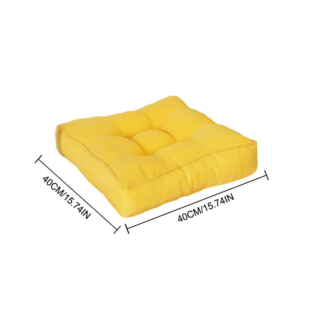(Trong kho) Ghế đệm cho bàn Ghế Ghế thêm dày ghế đệm 15.7x15.7in bàn ghế đệm ghế đệm trong nhà Ghế đệm **