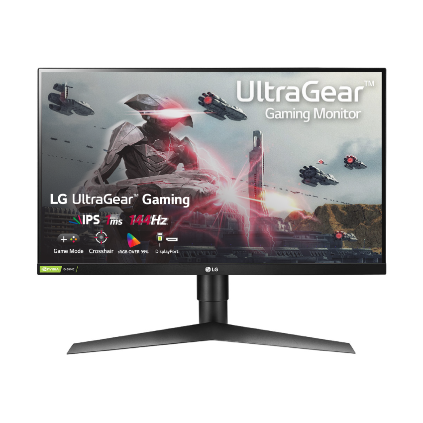 [trả góp 0%]màn hình lg 27gl650f-b (27 /fhd/ips/400cd/m²/144hz/1ms/hdr10/g sync/free sync)