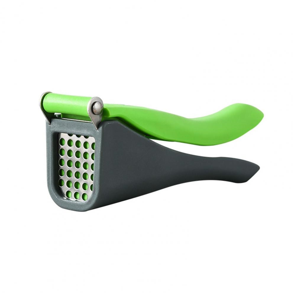 【CC】✉  Garlic Crusher Steel Press Comfortable Handle Masher Home Supply