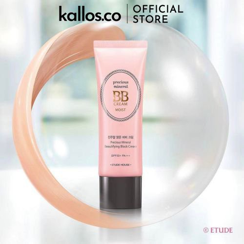 Kem Nền Etude House Double Precious Mineral BB Cream Moist