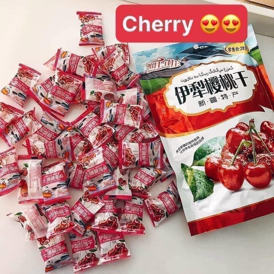 [Ô mai cherry, việt quất ] Ô Mai Cherry chua chua ngọt ngọt, ăn là nghiền. shop bách hóa hạt dinh dưỡng