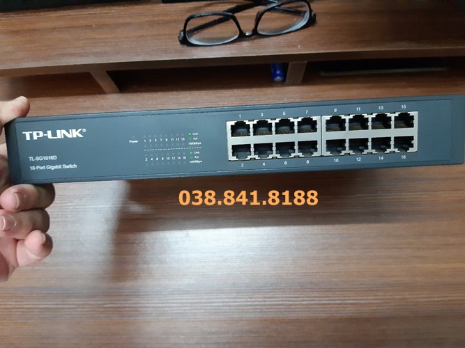 Bộ Switch mạng chia Tplink 16 Port Gigabit cổng lan 1000M
