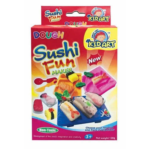 Bột nặn dough 6 màu sushi fun