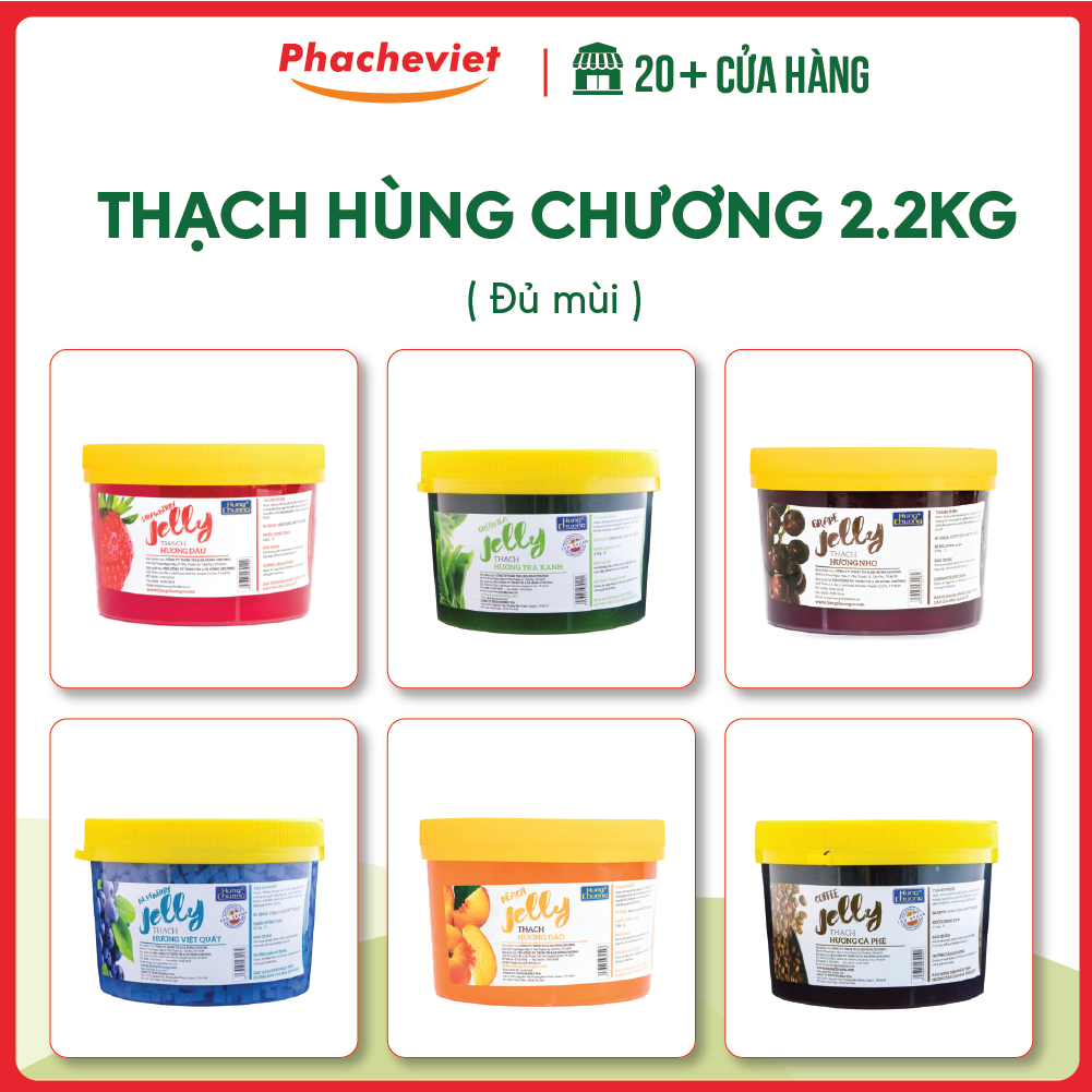 Thạch hùng chương 2.2kg đủ vị