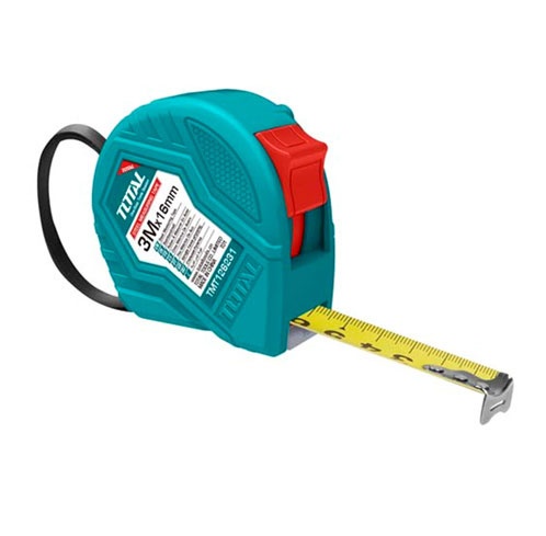 Thước cuộn thép nền vàng 19mm total tmt126351, bh 12 tháng, chiều dài 5m, bề rộng lá thước 19mm tools and hardware