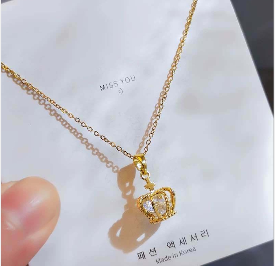 Dây chuyền titan vương nệm