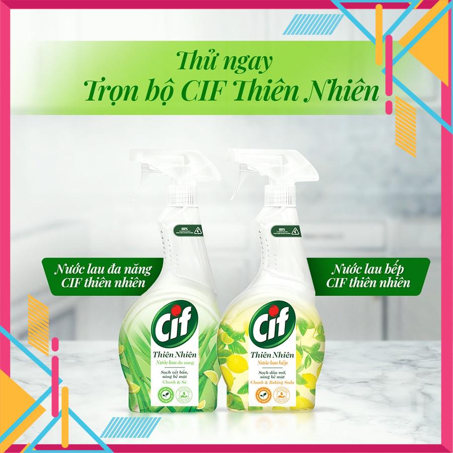 NƯỚC TẨY RỬA ĐA NĂNG SIÊU NHANH CIF chai 520ml