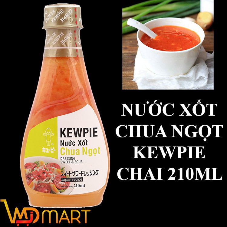 NƯỚC XỐT CHUA NGỌT KEWPIE CHAI 210ML Giá tốt