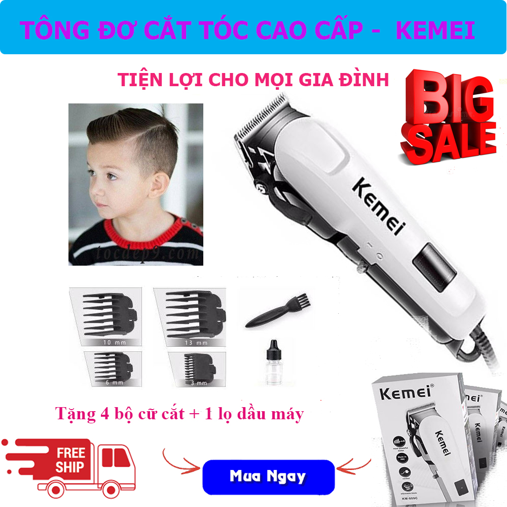 Tông Đơ Cắt Tóc Chuyên Nghiệp, Tông Đơ Cắt Tóc Loại Nào Tốt, Tông Đơ Cắt Tóc Kemei Chính Hãng. Thiết Kế Hiện Đại, Động Cơ Mạnh Mẽ, An Toàn, Dễ Sử Dụng.