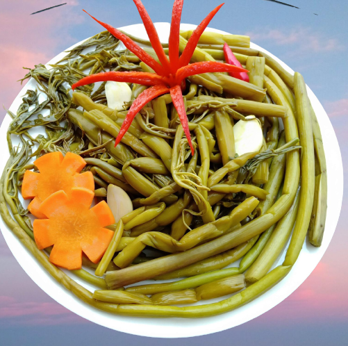 [HCM]Rau mướp chua ngọt ( Đặc sản Củ Chi ) - Túi 800g