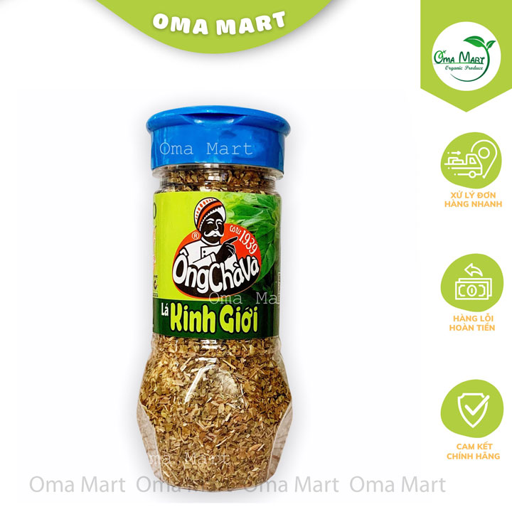 Lá kinh giới nguyên chất Ông Chà Và 15g