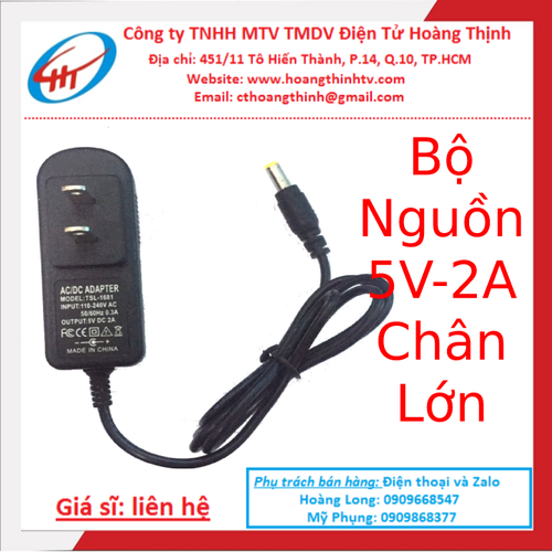 Bộ nguồn 5v 2a chân lớn adapter