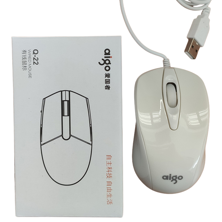 Chuột Máy tính không dây Forter V181 chất lượng | Chuột dây Aigo Q22