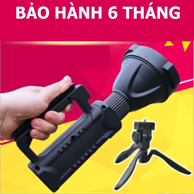 Đèn pin xách tay W590 pha to chiếu cực xa, bóng led P50 siêu sáng –