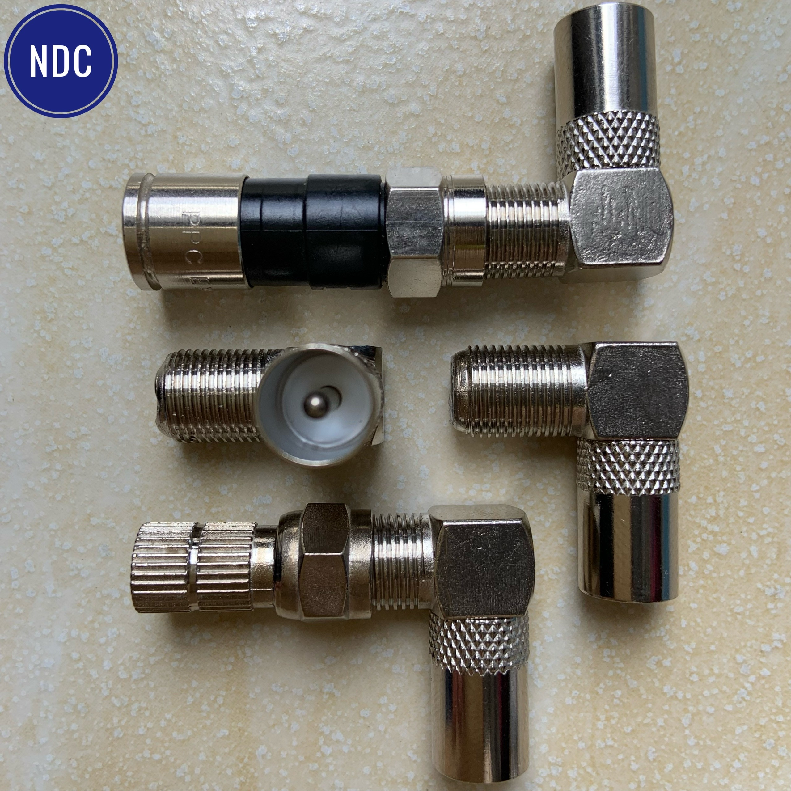 [HCM]Bộ Jack TV Rắc Tivi Đực Vuông Góc SFZ110 (LOẠI 1) Chống Nhiễu Cực Tốt