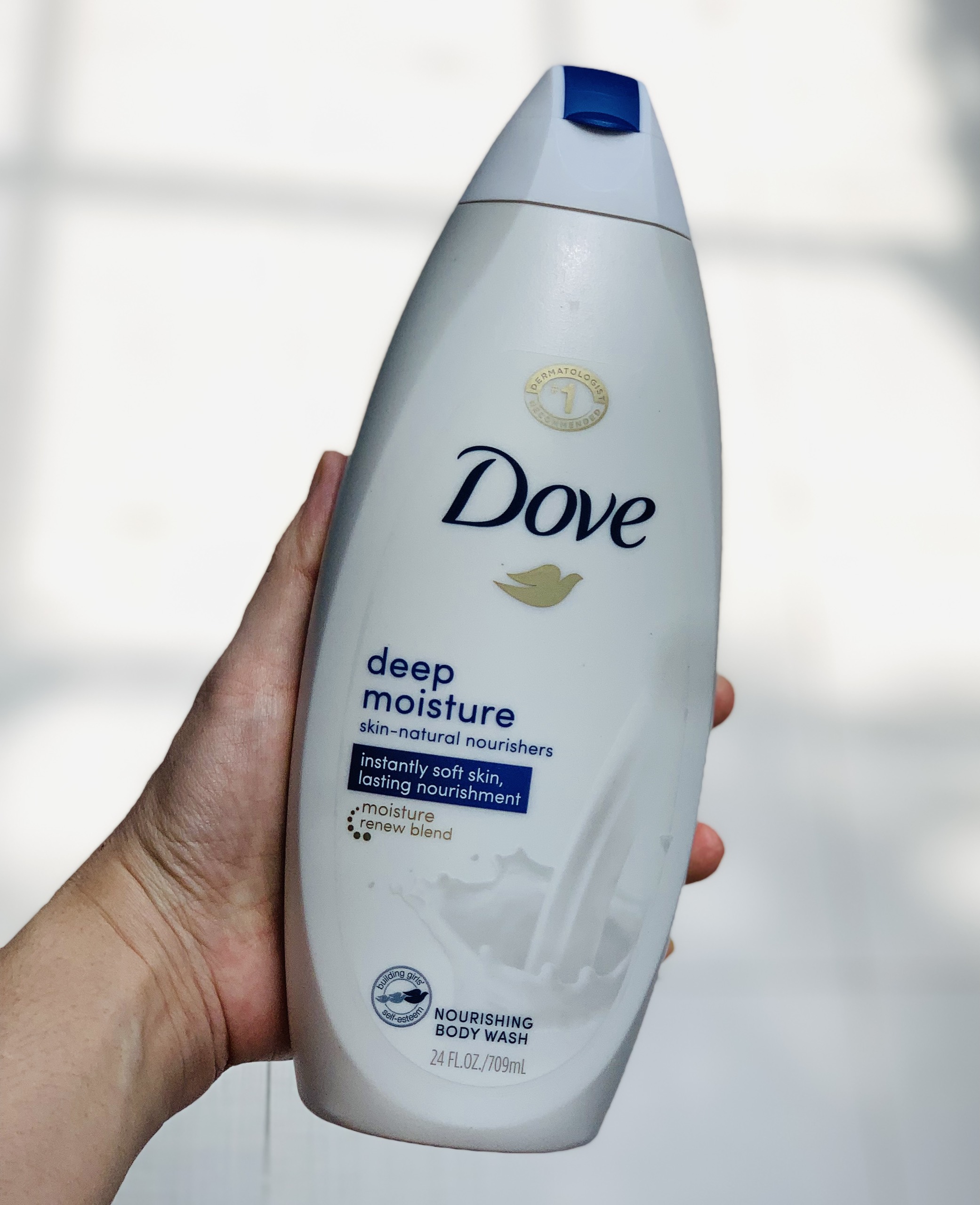 Sữa tắm dưỡng ẩm dove deep moisture nourishing body wash 709ml - hàng mỹ