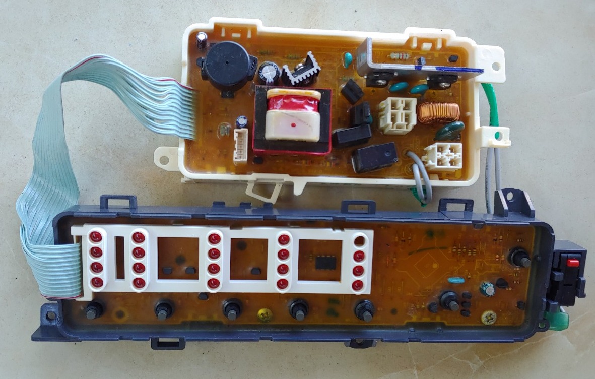 board khiển máy giặt Toshiba AW - 8480SV