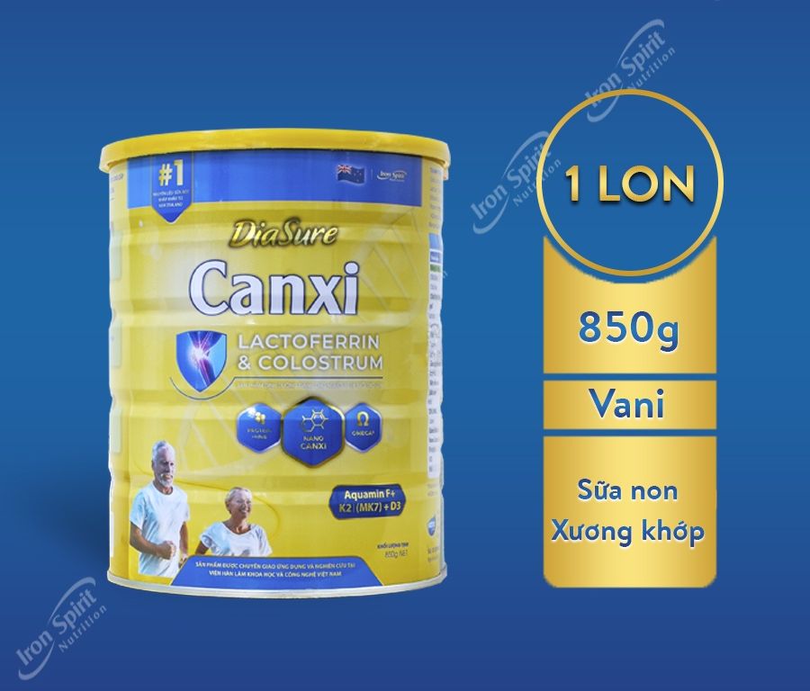 Sữa diasure canxi lon 850g chính hãng date mới