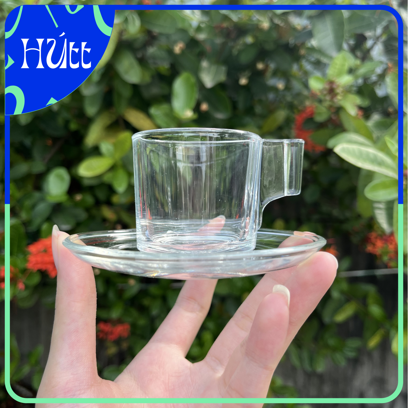 Bộ Ly Thủy Tinh Nhỏ Quai Dẹp Uống Trà Cà Phê Cao Cấp Nhập Khẩu Thái Lan 80ML LG-304903 49