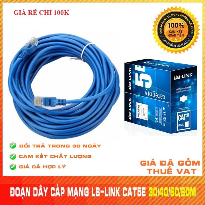 20m dây cáp mạng cat5e lb-link bấm sẵn 2 đầu