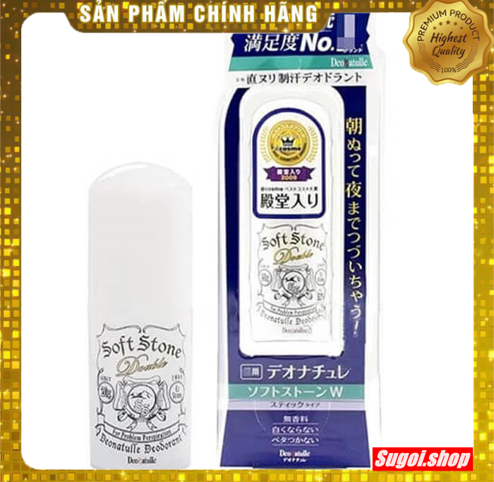 Lăn nách đá khoáng Nhật Bản Soft Stone Crystal