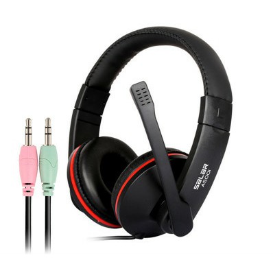 TAI NGHE A500 CHỤP TAI CHUYÊN GAME CÓ MIC THOẠI DÂY 3.5 - DÙNG TỐT CHO ĐIỆN THOẠI VÀ PC