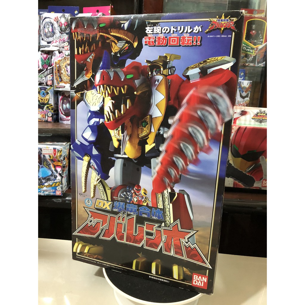 Mô hình DX Thundersaurus Megazord AbarenOh - Chiến đội bộc long Abaranger - chính hãng Bandai