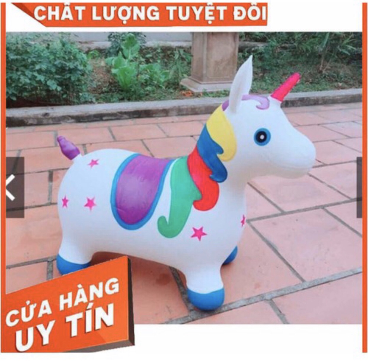 Thú nhún kỳ lân có nhạc cho Bé hàng cao cấp