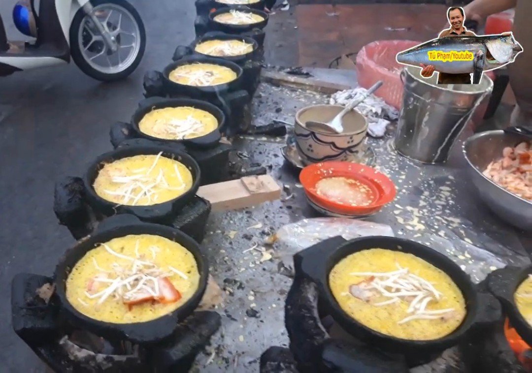 🥘🍳 Chảo Nhôm chống dính có quai - chảo bánh xèo 🥘🍳