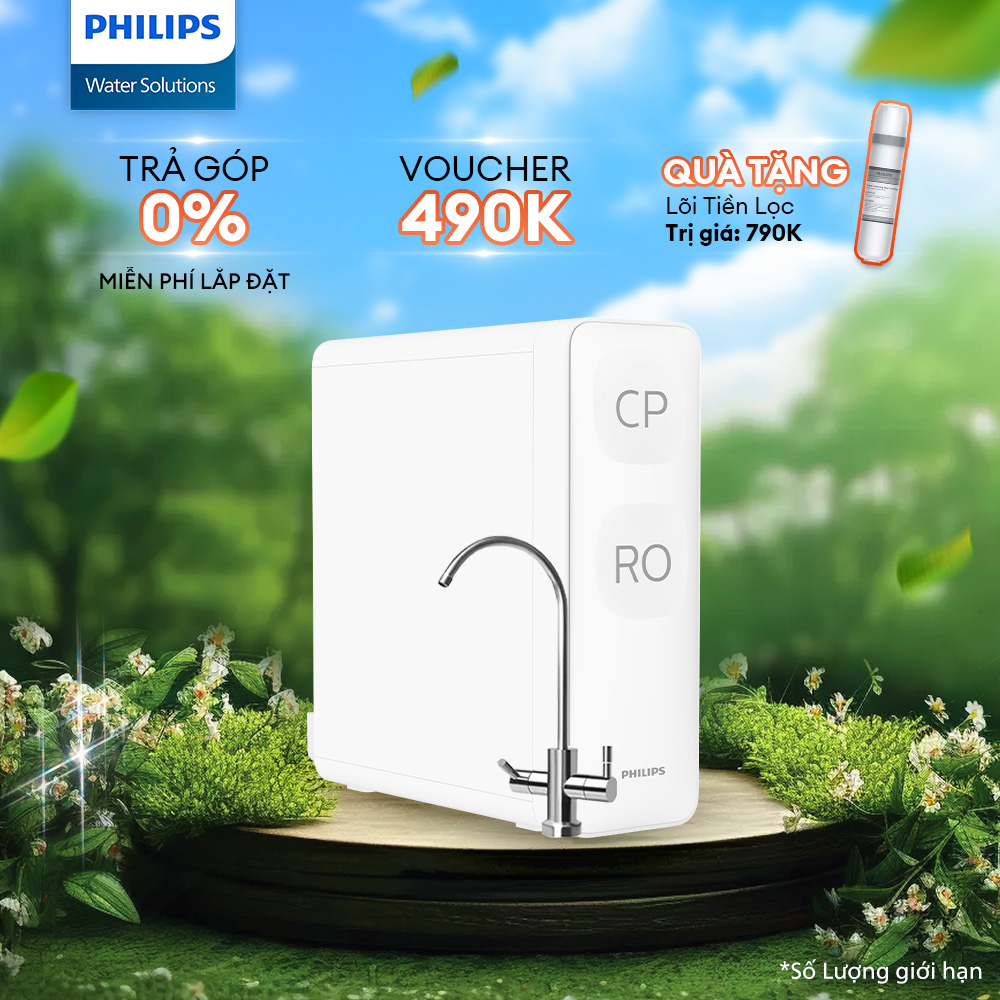 [Trả góp 0%] - [HÀNG CHÍNH HÃNG] Máy lọc nước RO Philips AUT3015/2015