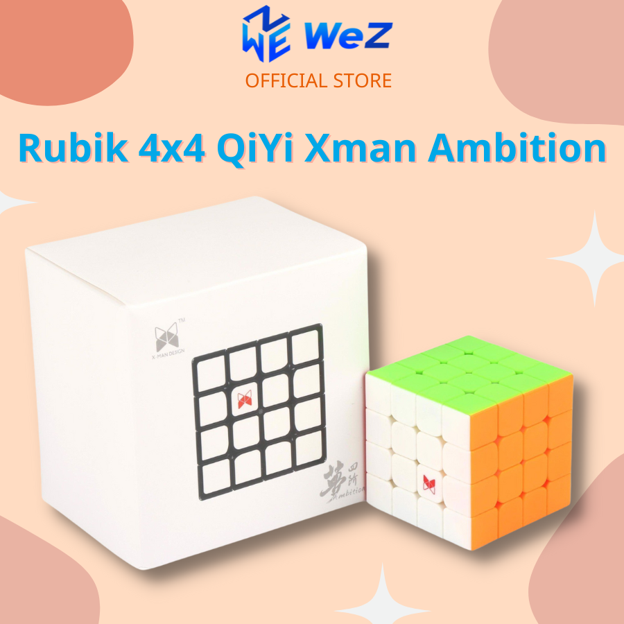 Rubik 4x4 QiYi Xman Ambition Flagship Có Nam Châm