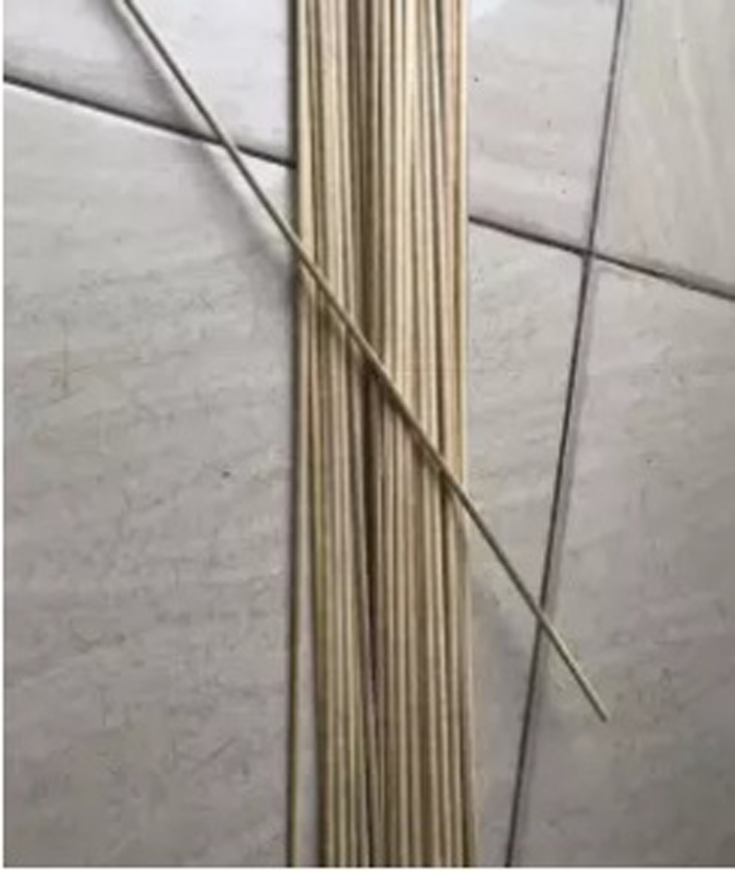 Combo 50 que tre tròn 3 ly dài 90cm- tăm tre tròn dài làm handmade