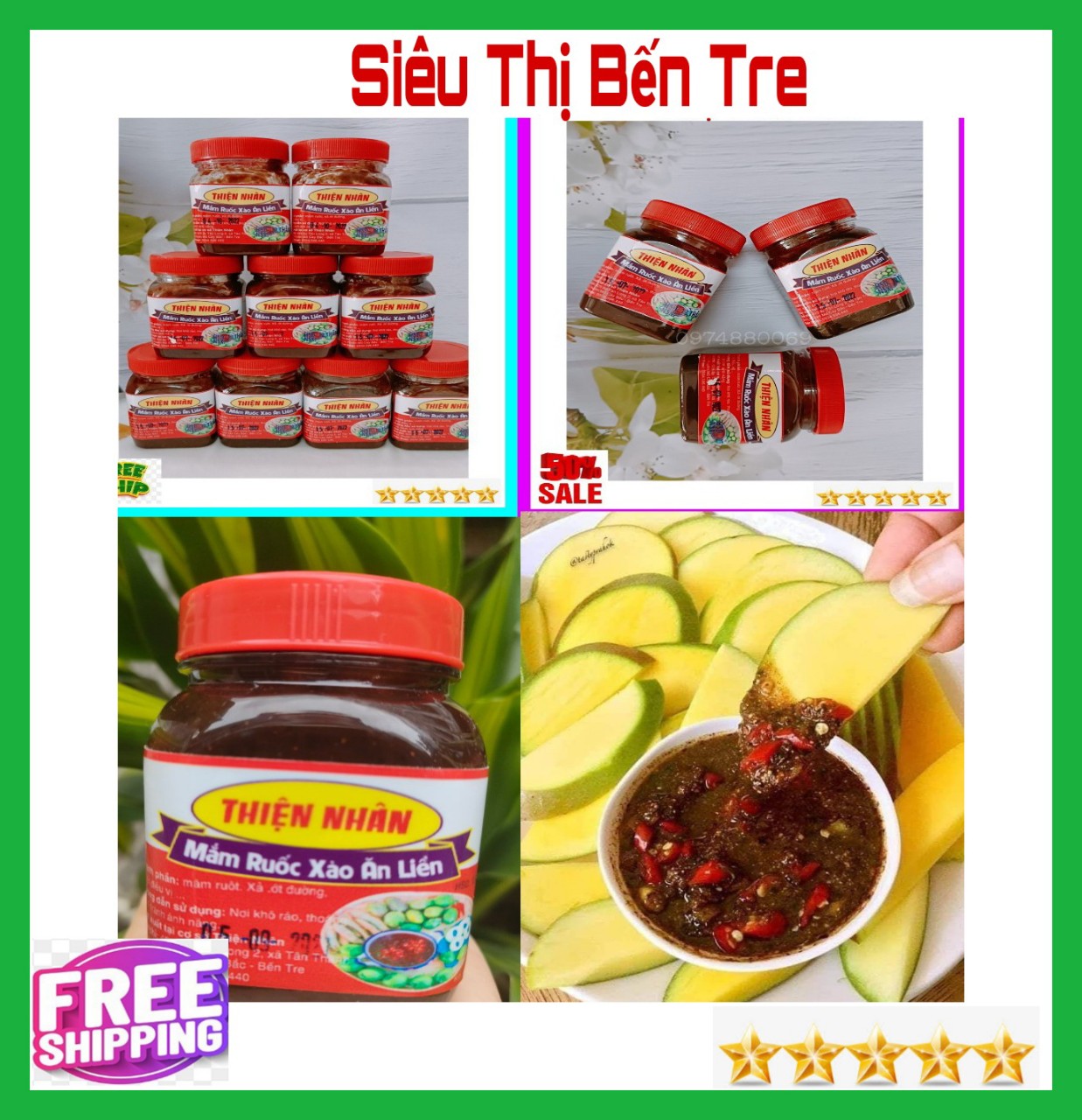 Hủ 200gr mắm ruốc xào xả ớt Thiện Nhân