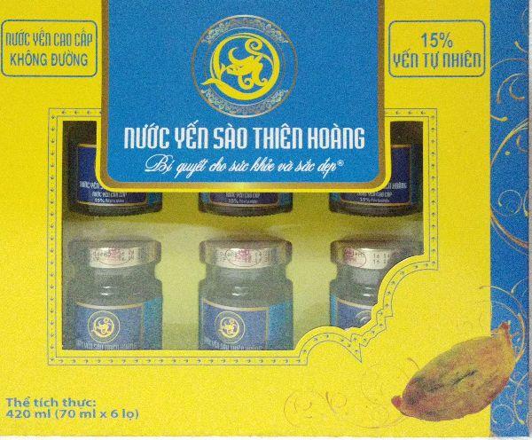 [HCM]Yến sào Thiên Hoàng không đường 15% yến tổ cho người tiểu đường