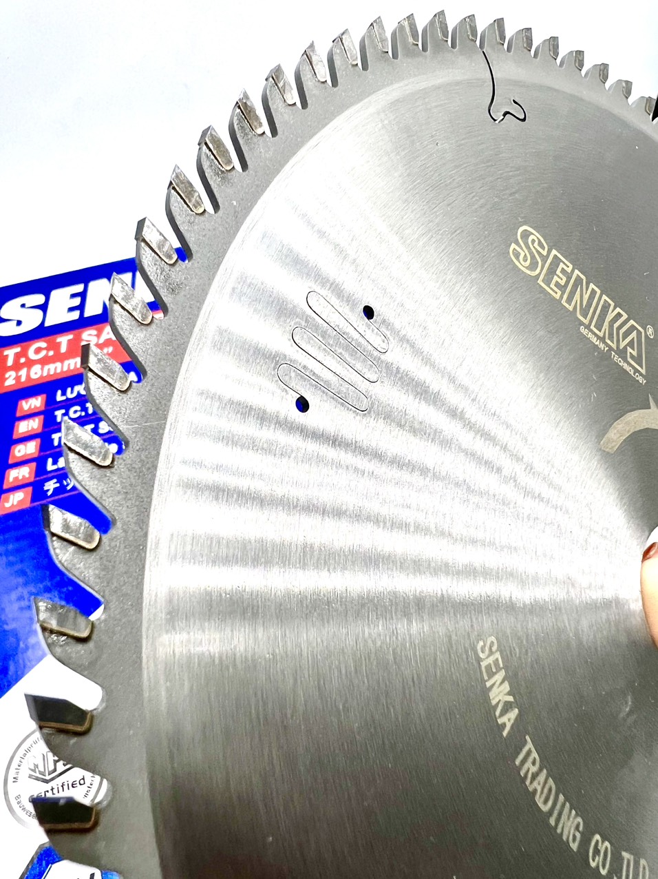 1psc Multi material TCT saw blade for Angle iron, Alu, MDF, Cooper, Acrylic, Wood, PVC cutting, Outer diameter 110, 184, 216, 254MM