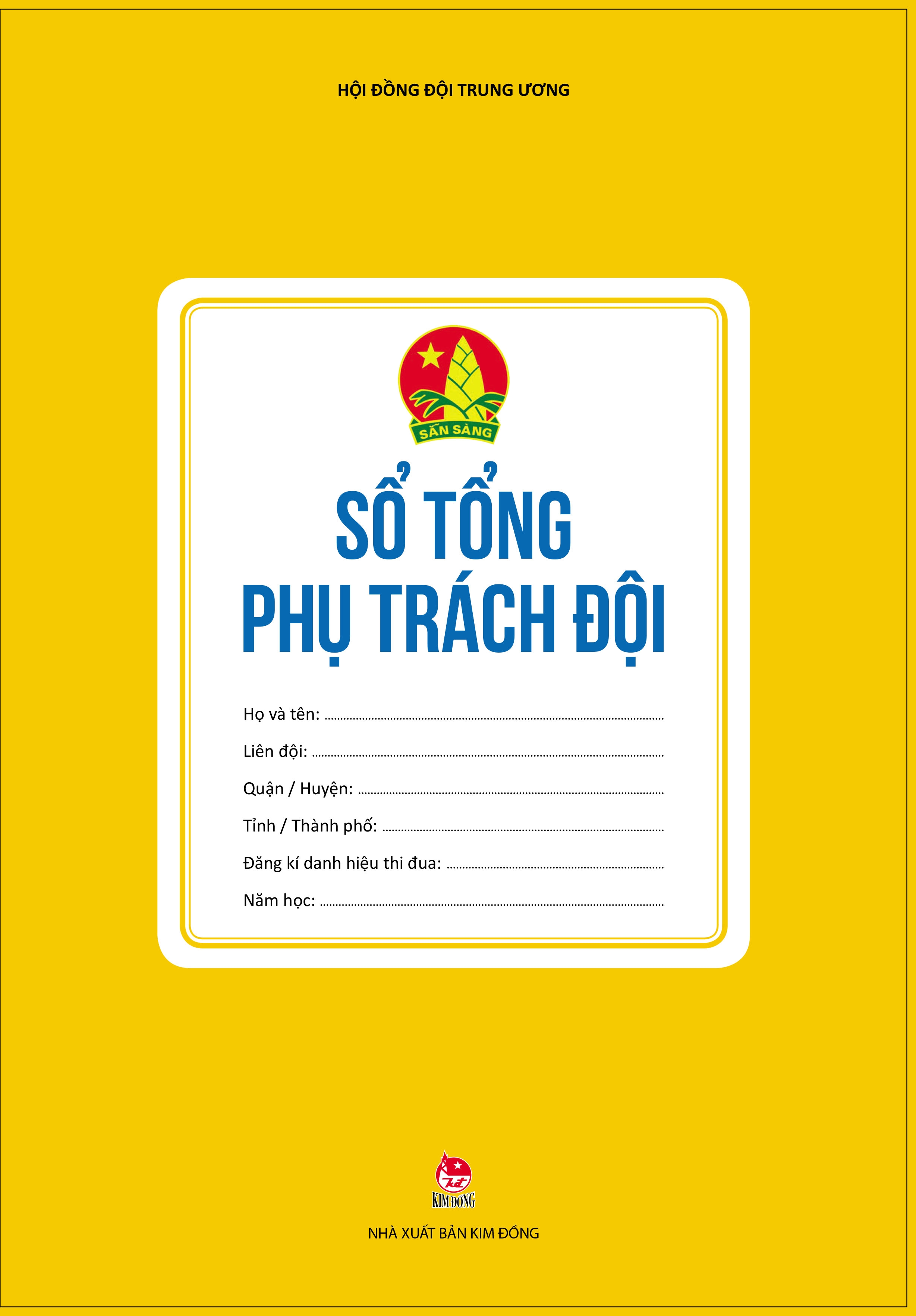 Fahasa - sổ tổng phụ trách đội