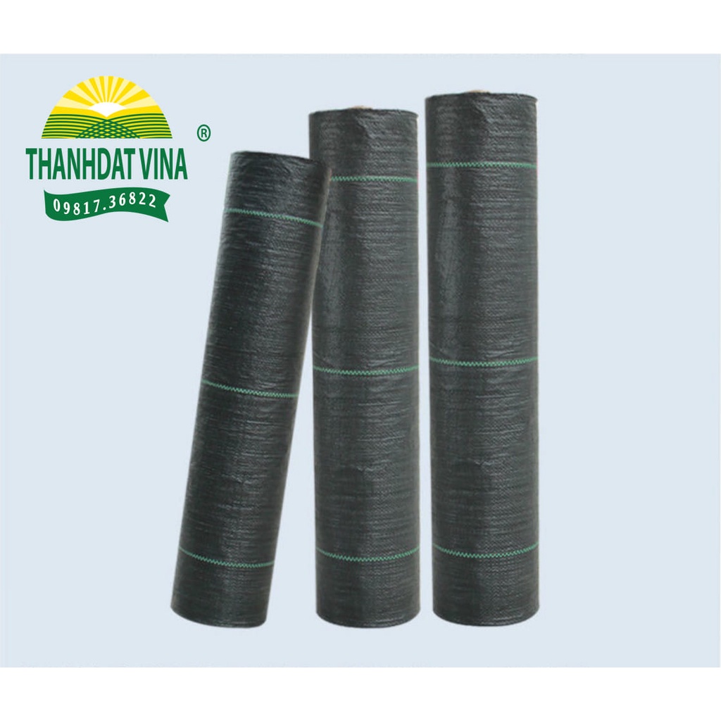 Bạt phủ đất chống cỏ pp rộng 2m dài 100m | độ bền 3-5 năm