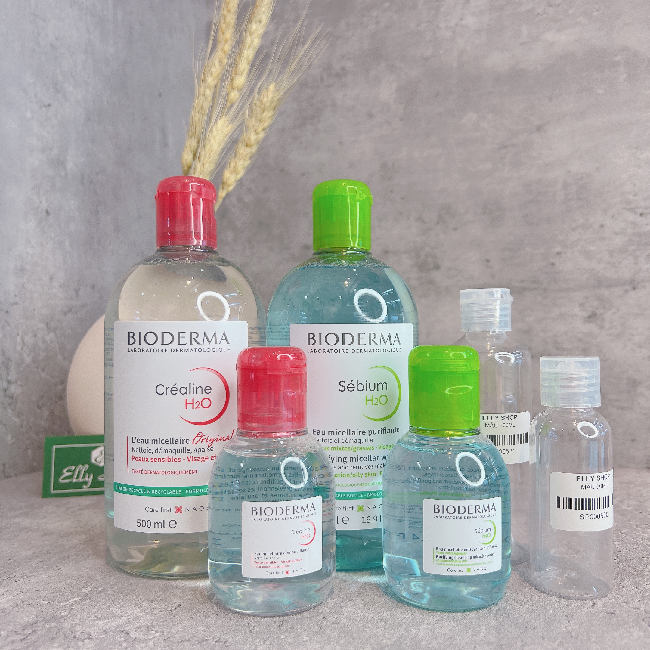 Nước tẩy trang H2O Solution Micellaire 100ml/500ml