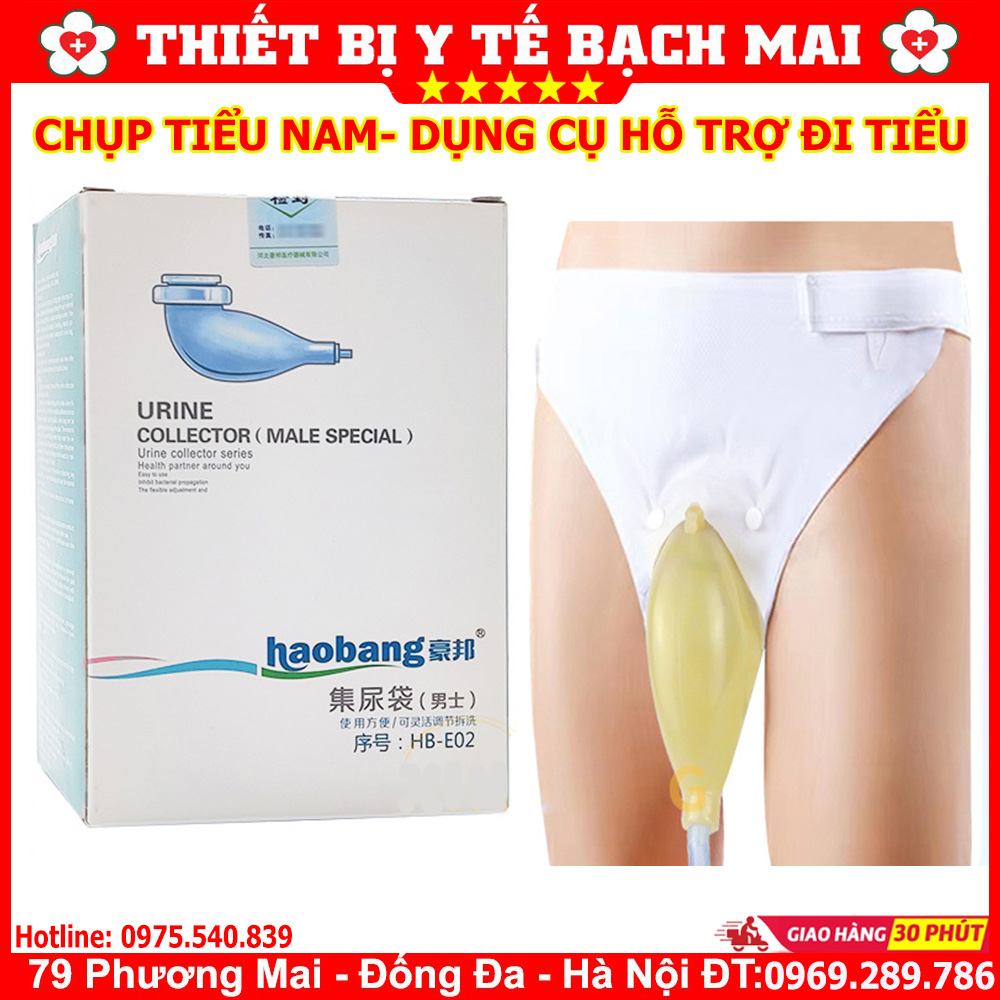 Dụng cụ hỗ trợ đi tiểu cho bệnh nhân nam a01