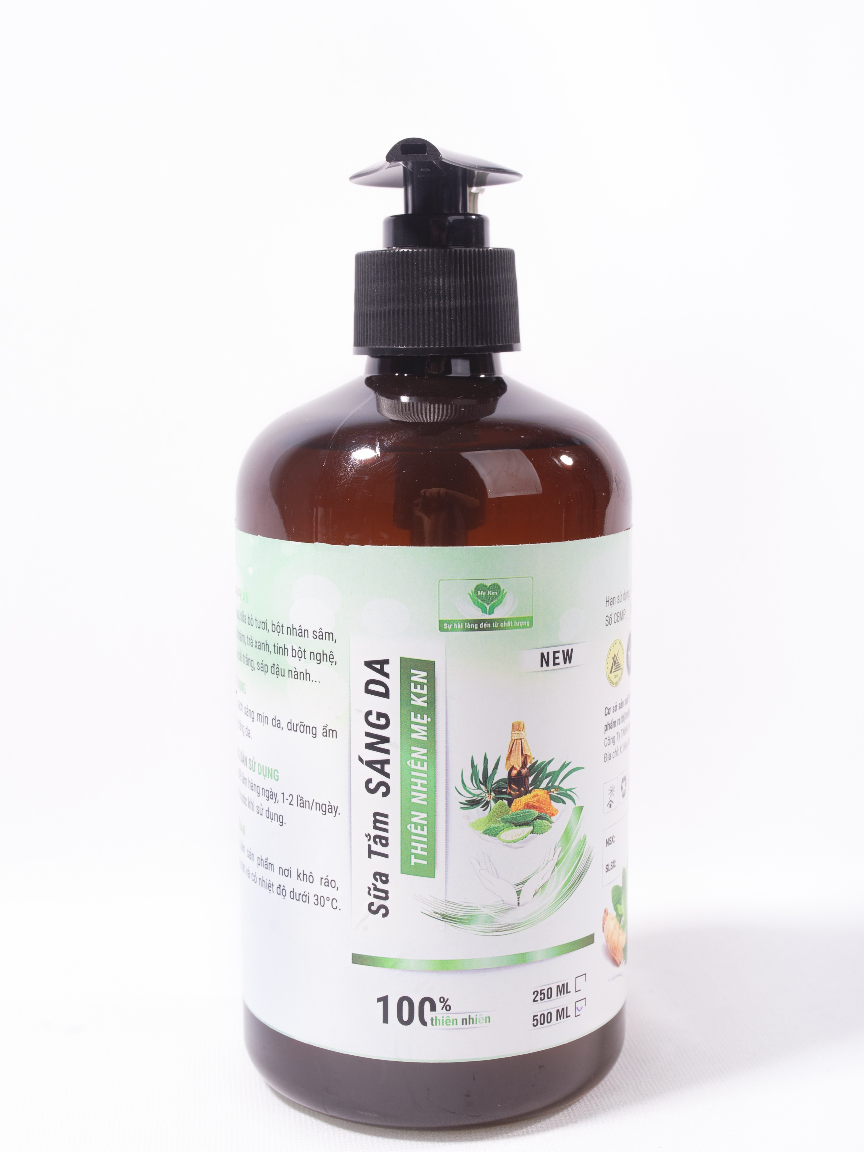 Sữa tắm sáng da mẹ ken- chai 500ml