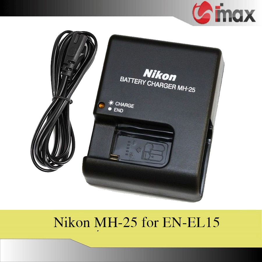 Sạc máy ảnh Nikon MH-25 cho pin EN-EL15 - Hàng nhập khẩu