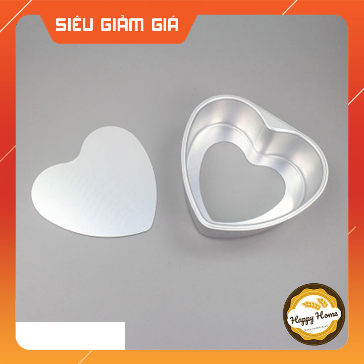 Khuôn nhôm đúc tim đế rời size 3/4/5/6/7/8/10 inch