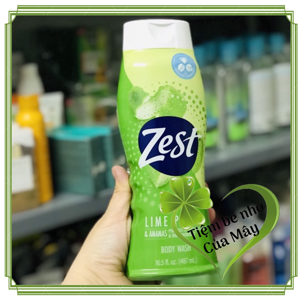 Sữa tắm zest các mùi