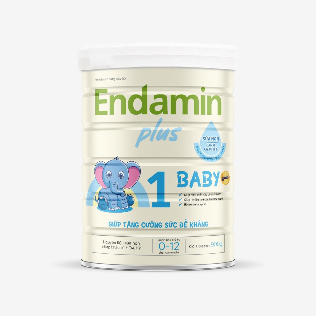 SỮA BỘT EnDAMIN PLUS BABY 900gr