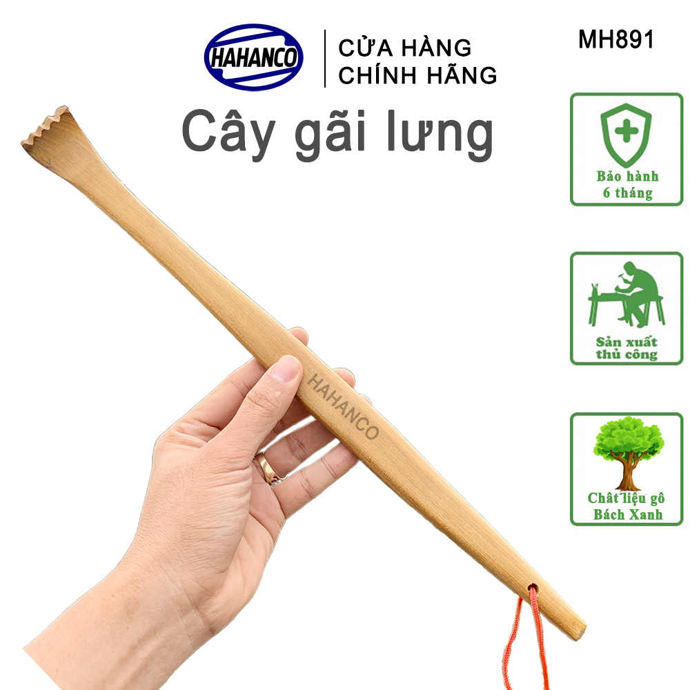 Cây Gãi Lưng Bằng Gỗ Thơm HAHANCO Dụng Cụ Không Thể Thiếu Cho Mọi Gia Đình - MH891