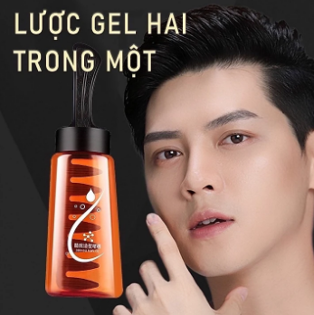 Gel Vuốt Tóc Nam 260ml Loại Xịn – Combo 3 Chai 2 Trong 1 Giữ Nếp 24h, Không Bết Dính