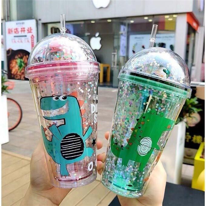 Bình nước Giữ nhiệt hình khủng long cute