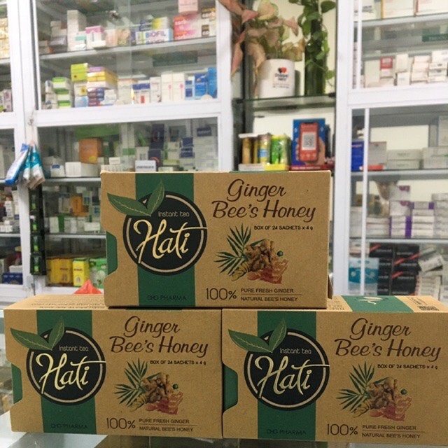 Trà gừng mật ong hati