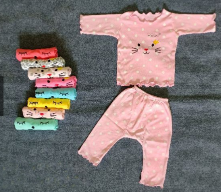 Combo 5 bộ đồ dài tay hotga 6 - 10kg