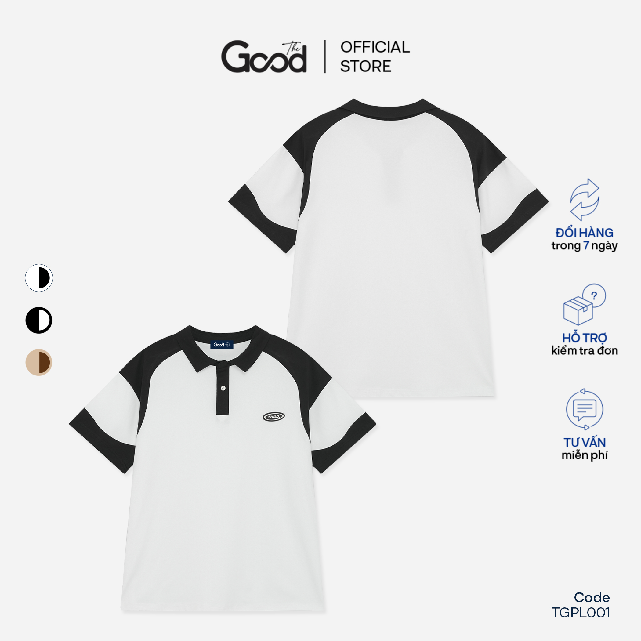 Áo polo unisex the good / jocelyn polo shirt